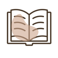 Icône livre représentant le contenu et la rédaction web