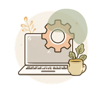 Icône outils sur écran représentant l’optimisation technique d’un site web