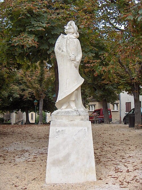 Statue de Cyrano de Bergerac, à Bergerac