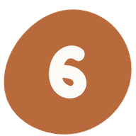 Icône du chiffre 6